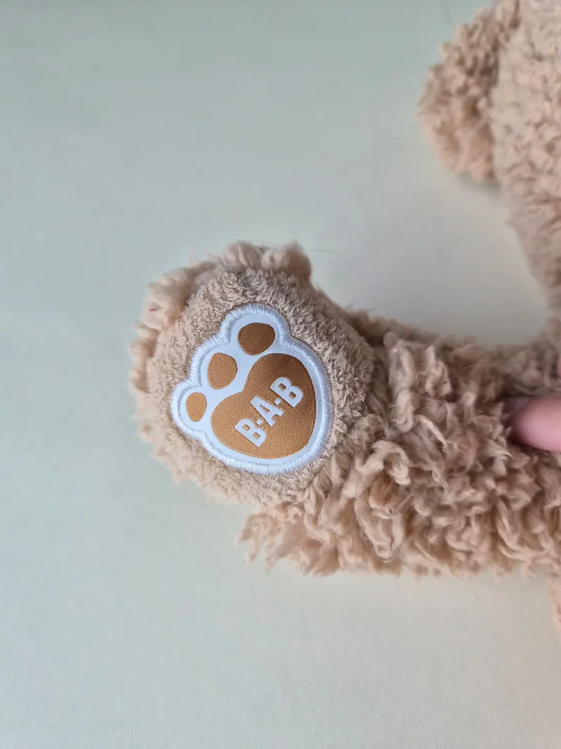 Curly, a rescued teddy bear