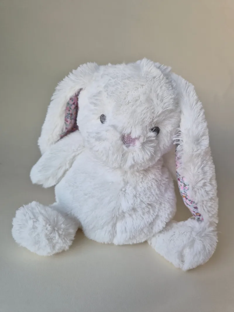 Flopsy, a rescued teddy bear